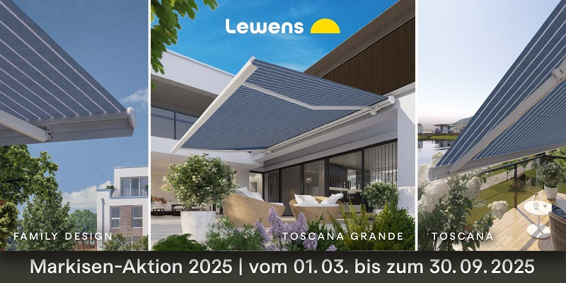 Flyer Lewens Markisenaktion 2025