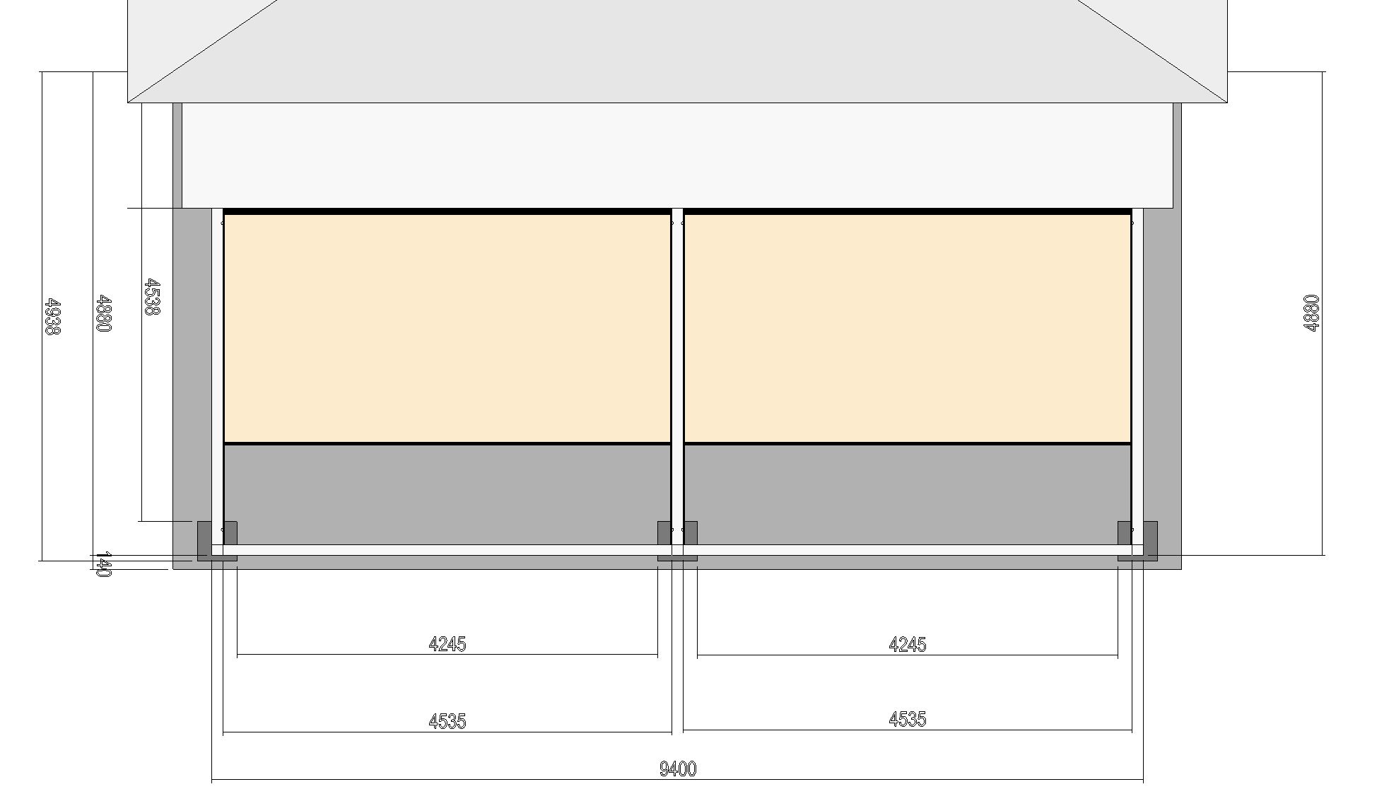 Fundamentplan 1 Zeichnung 3