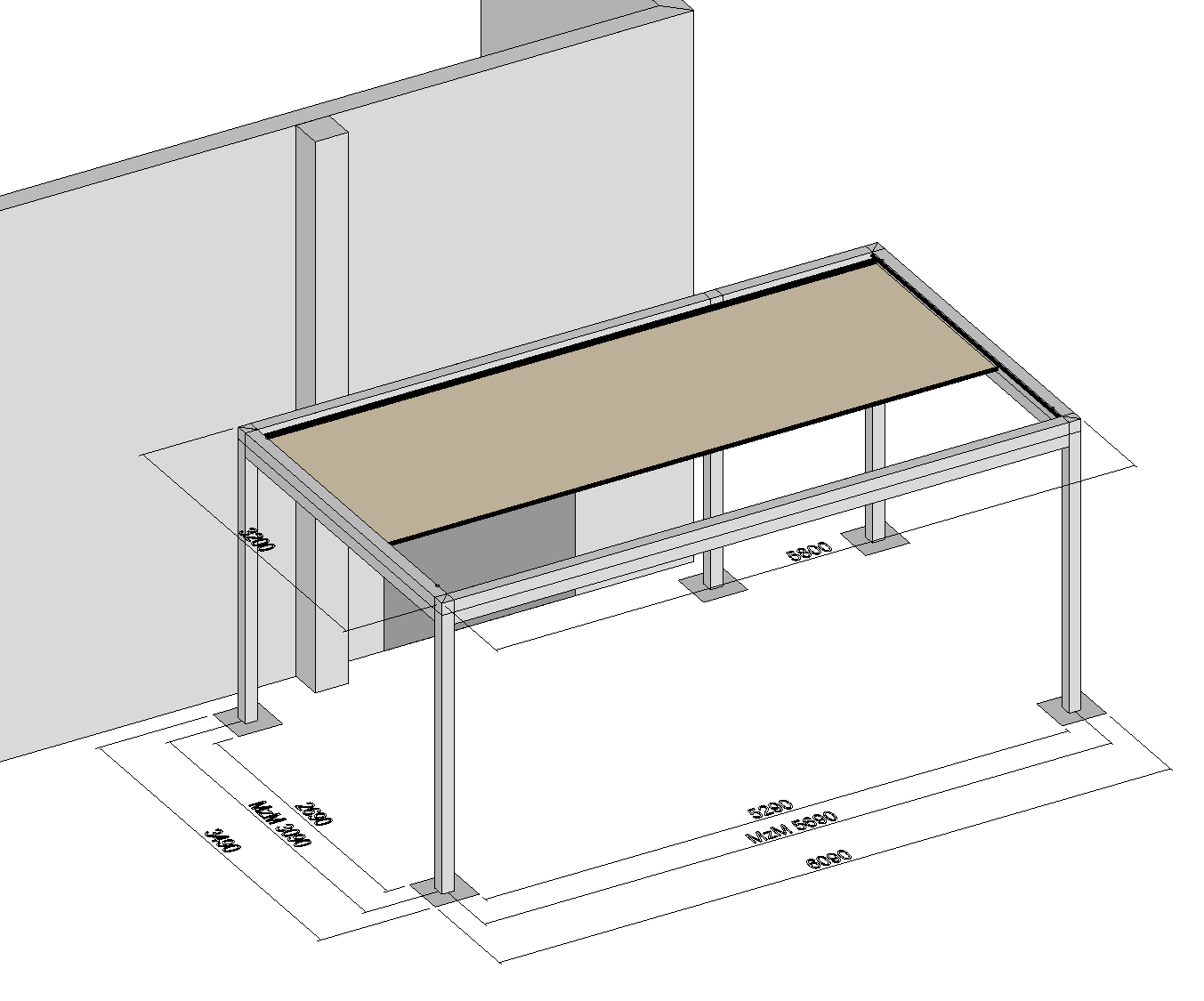 Fundamentplan Projektvorstellung 3 Zeichnung 1