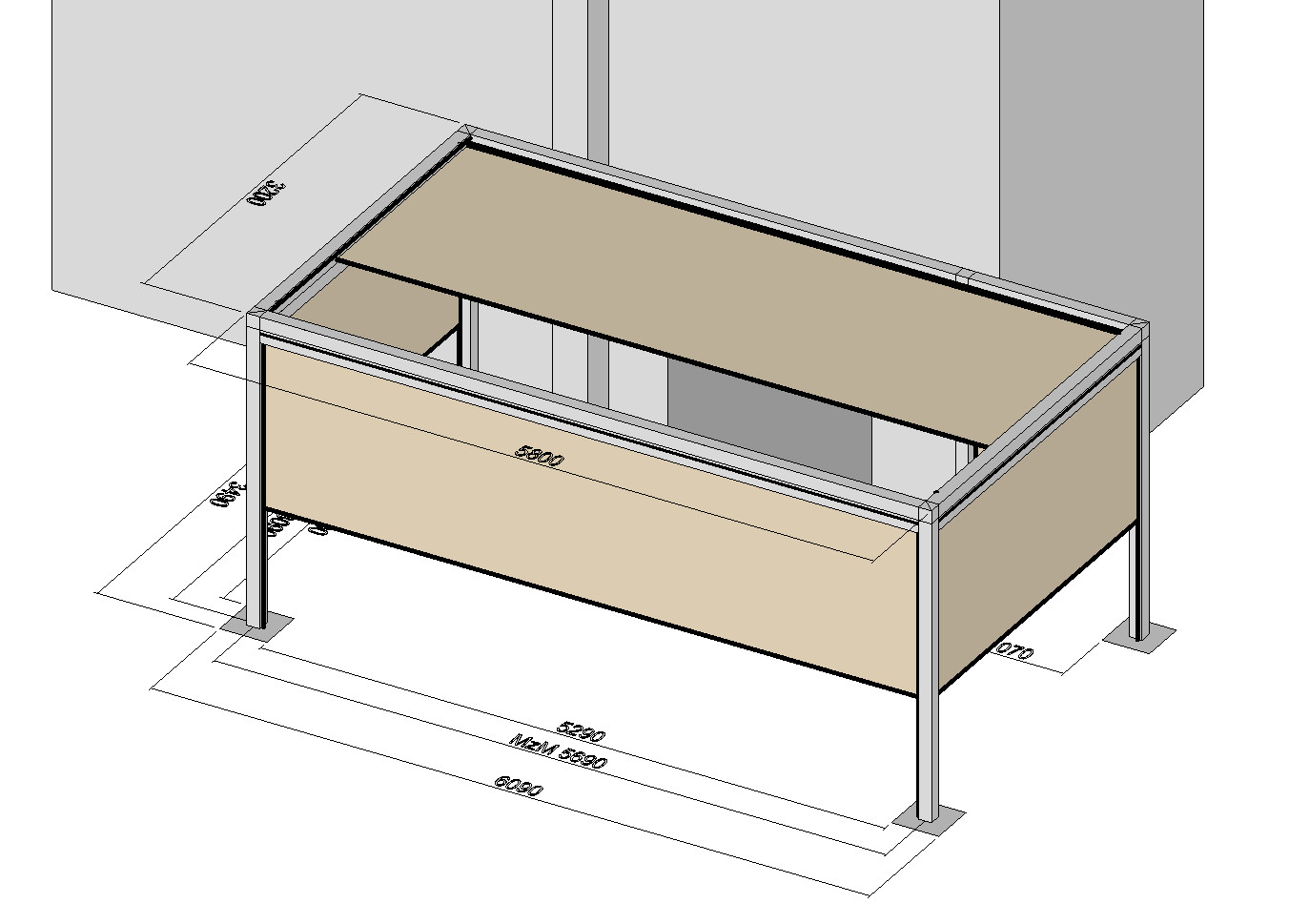 Fundamentplan Projektvorstellung 3 Zeichnung 3