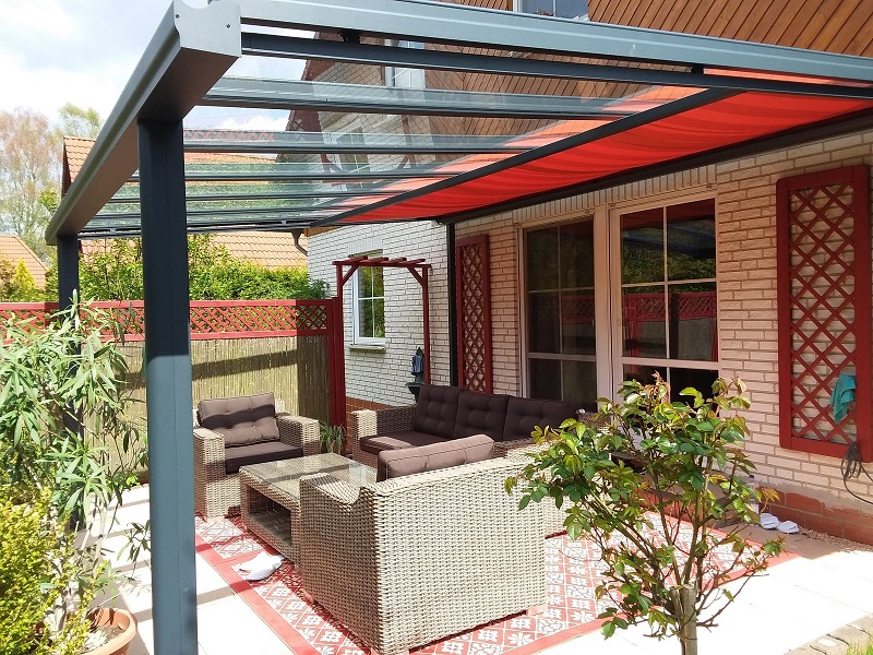 Freistehendes Terrassendach