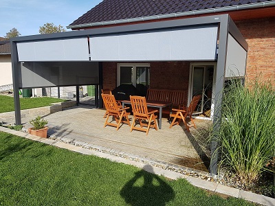 Beschattungssystem Q.bus in Schauenburg