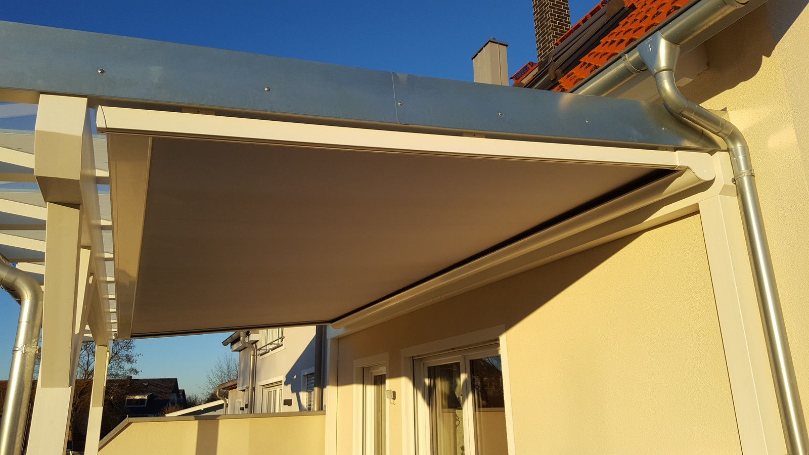 Erhardt TM Wintergartenmarkise als Unterdachmontage