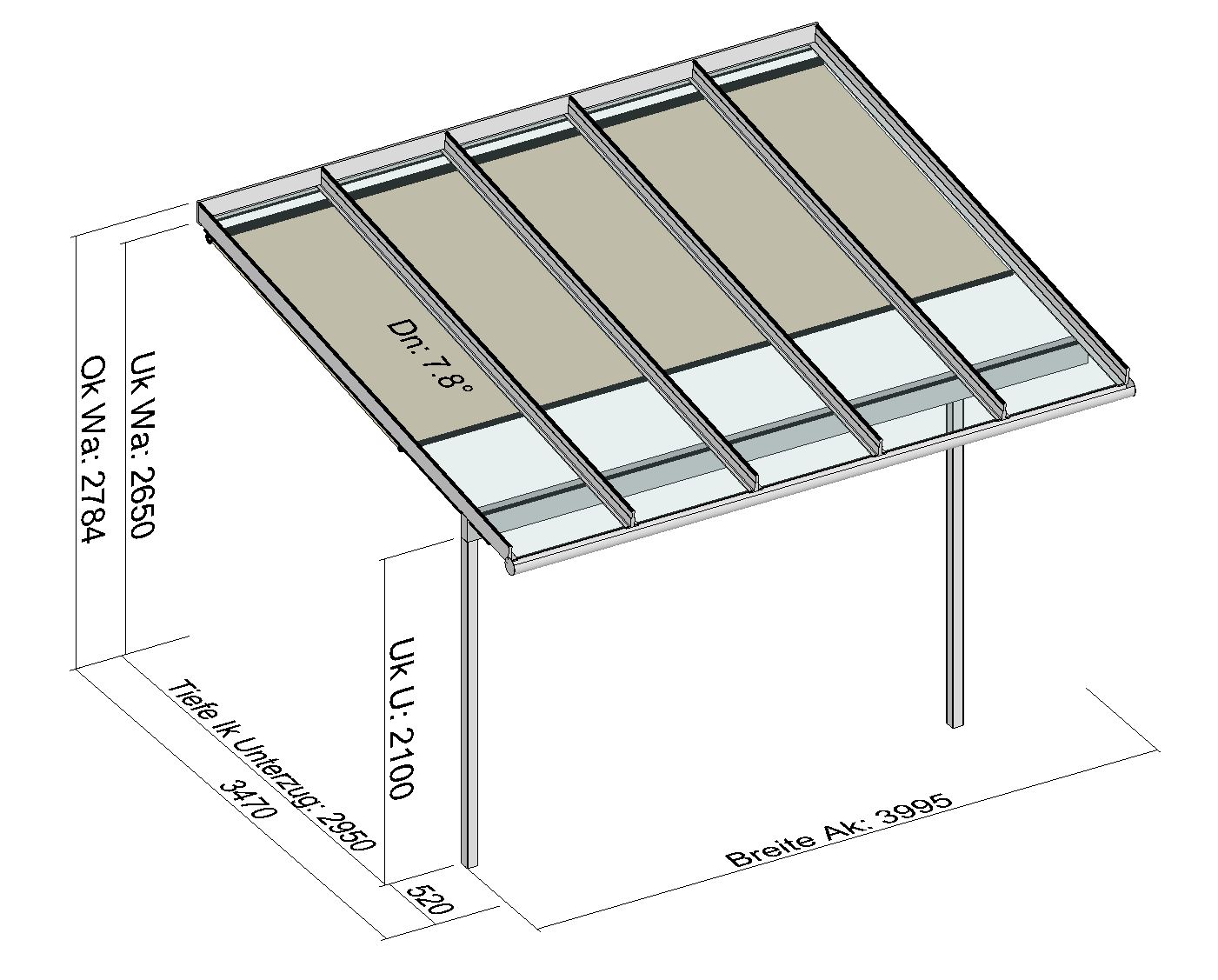 Terrassendach Elegant-Line in Magdeburg